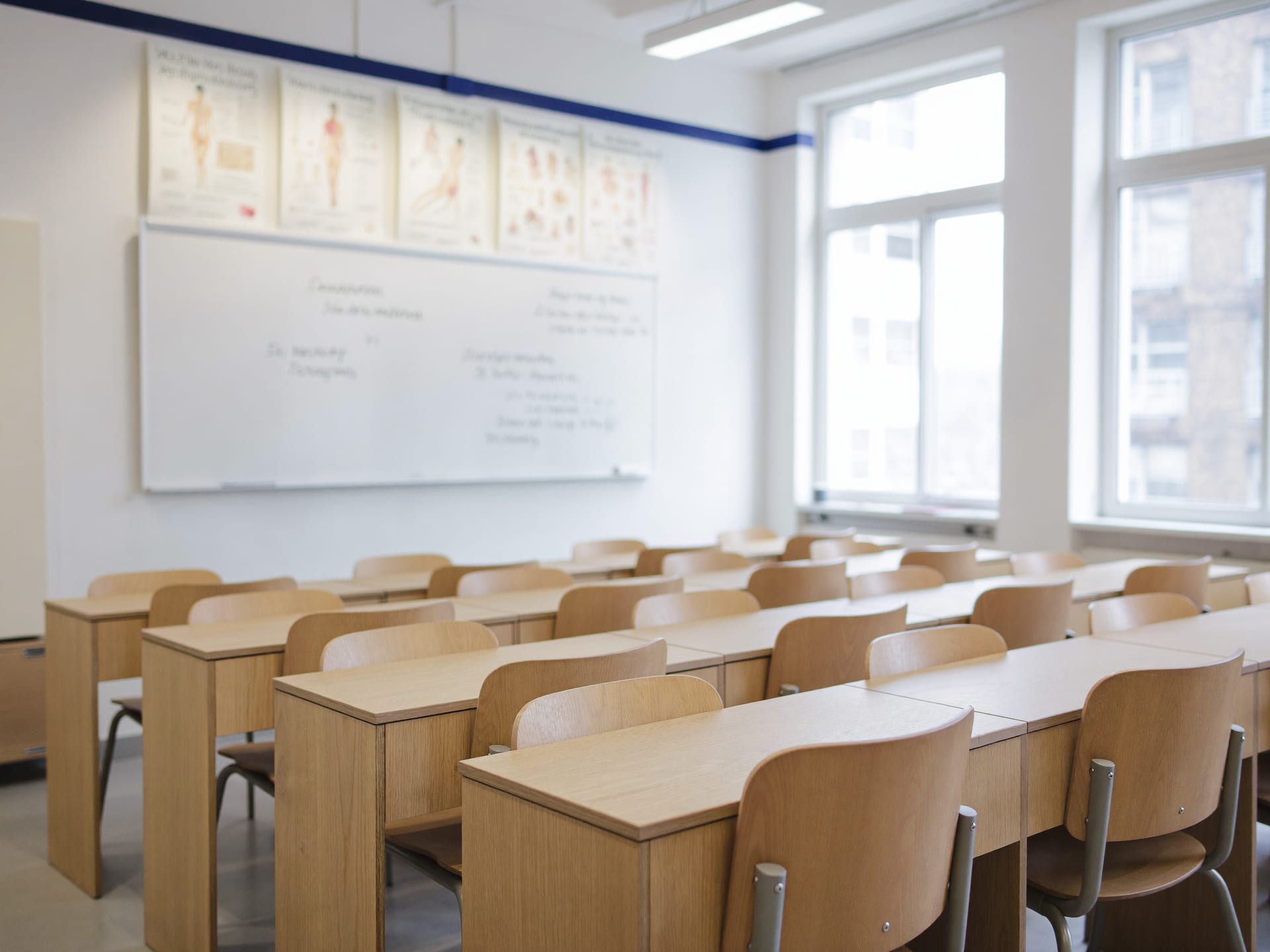 Salle de cours théorique de l'académie APFE